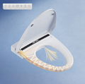 V-Shaped Design Smart Bidet Toilet Seat Thin Lid Electric Heated Toilet Cover Intelligent Toilet Seat