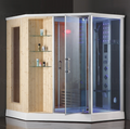 Multifunctional Smart Wooden Spa Massage Shower Cubicle Wet Steam and Dry Sauna Bath Room
